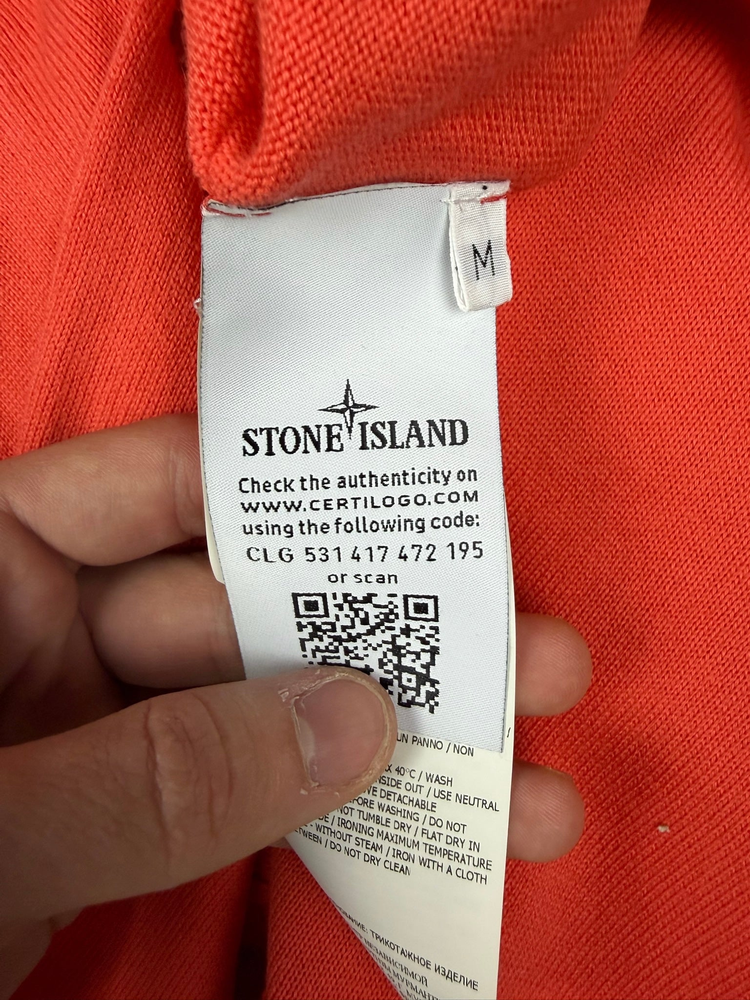 Jersey Stone Island - Talla M