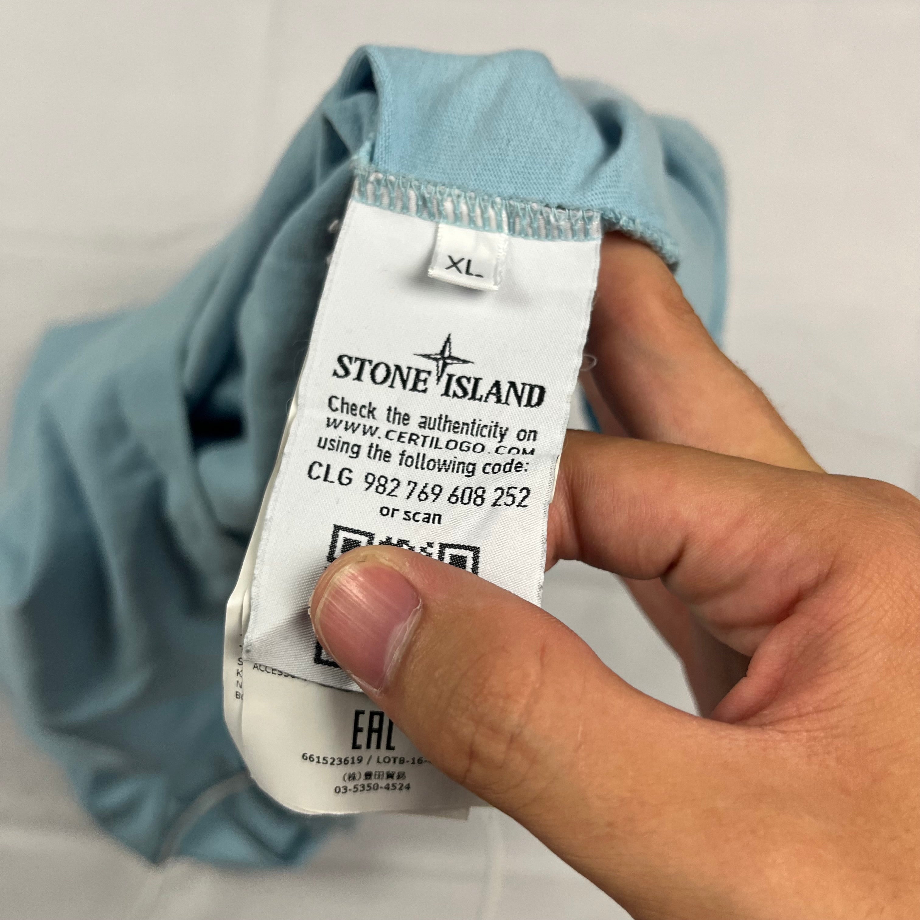 Camiseta Pico Stone Island - Talla XL