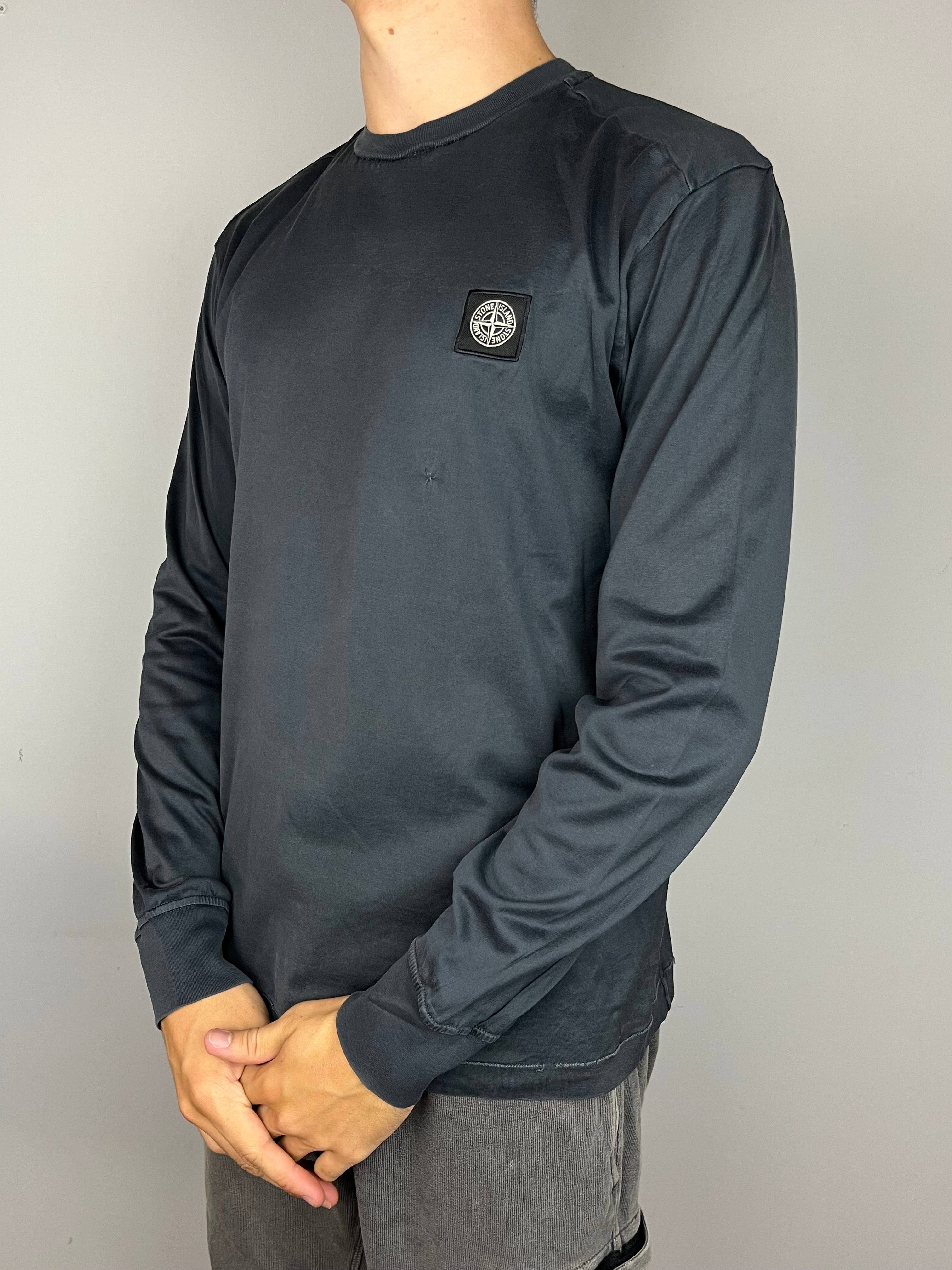 Camiseta Manga Larga Stone Island - Talla L