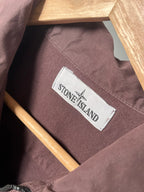 Sobrecamisa Stone Island "Maroon Brushed"