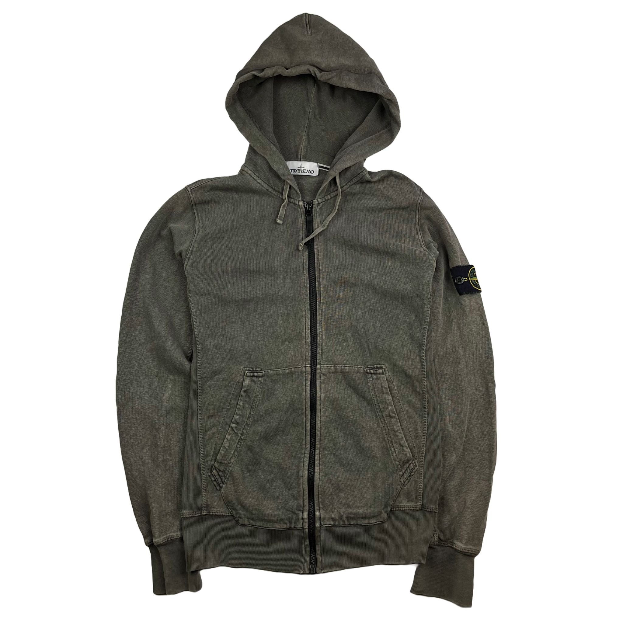 Sudadera con Capucha y Cremallera Stone Island - Talla M