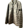 Abrigo Stone Island "2014 Green Khaki Quitted Puffer"