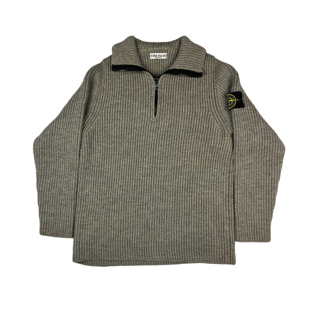 Jersey Zip Up Cuello Alto Stone Island