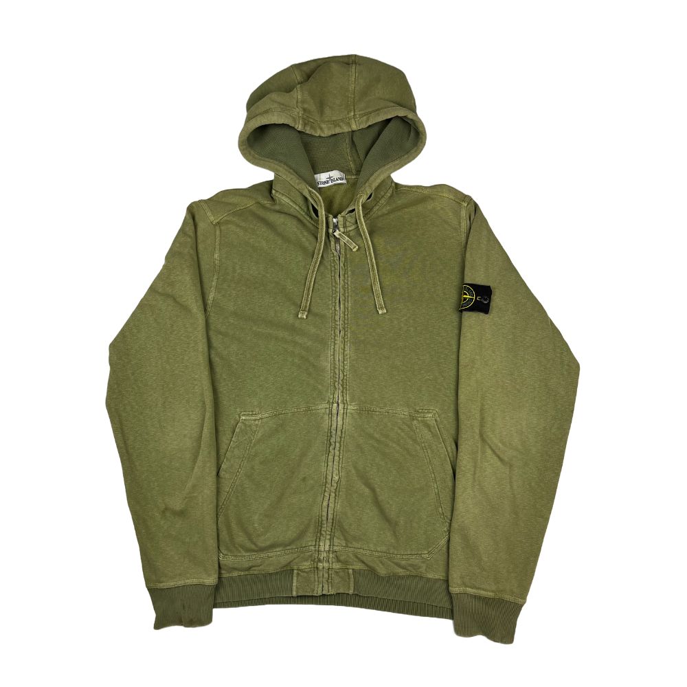 Sudadera con Capucha y Cremallera Stone Island