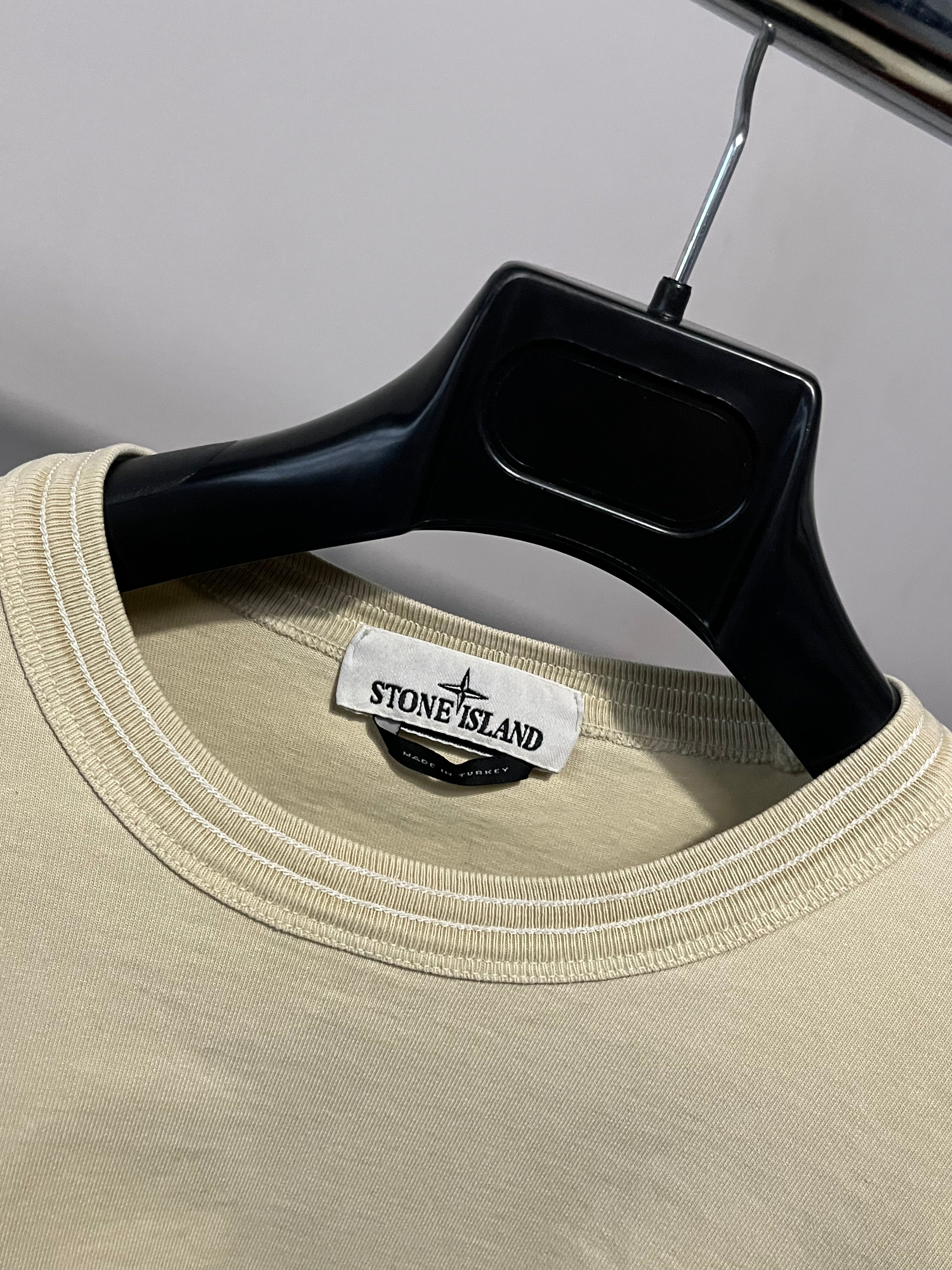 Crewneck Stone Island Marina Crema