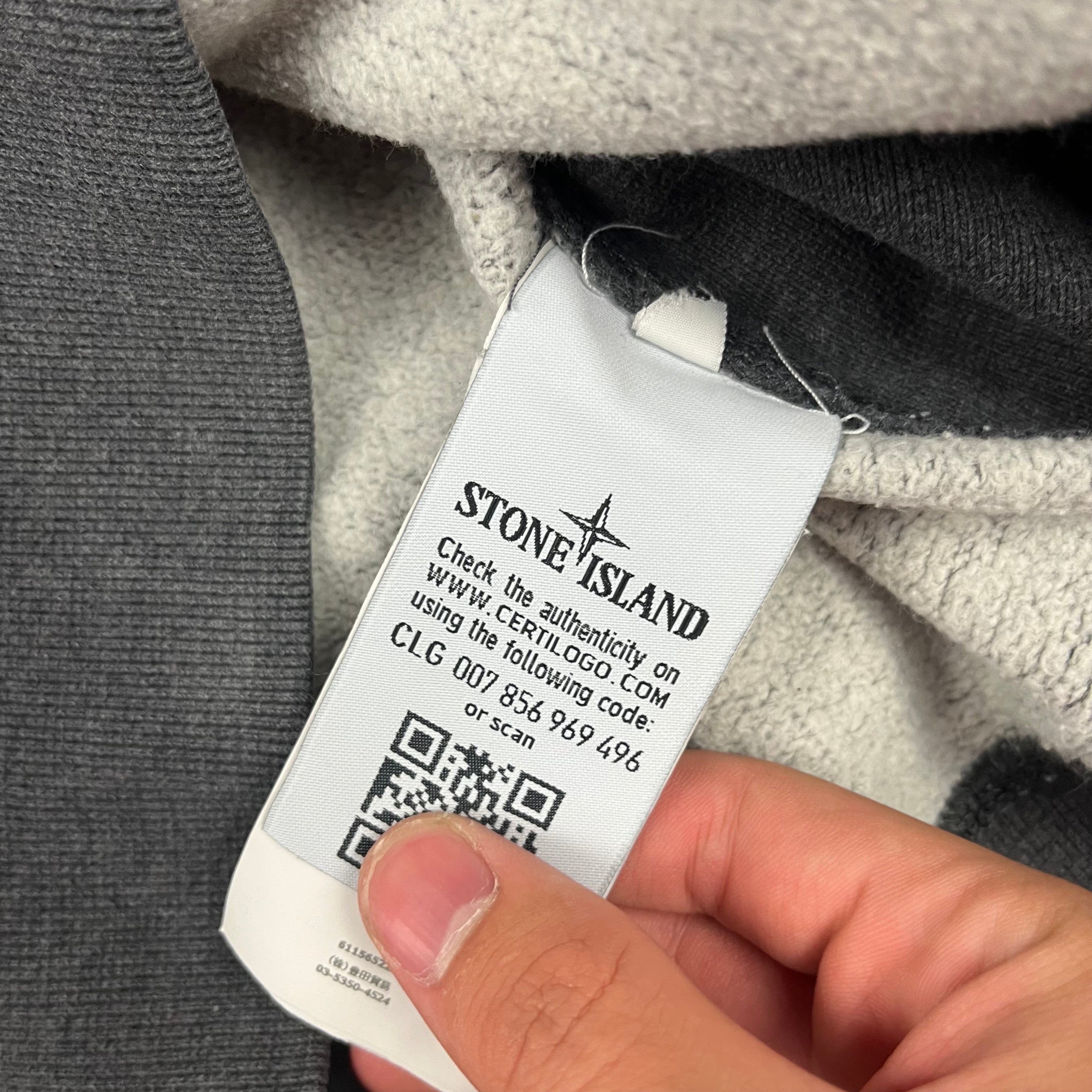 Sudadera con Capucha y Cremallera Stone Island - Talla XL