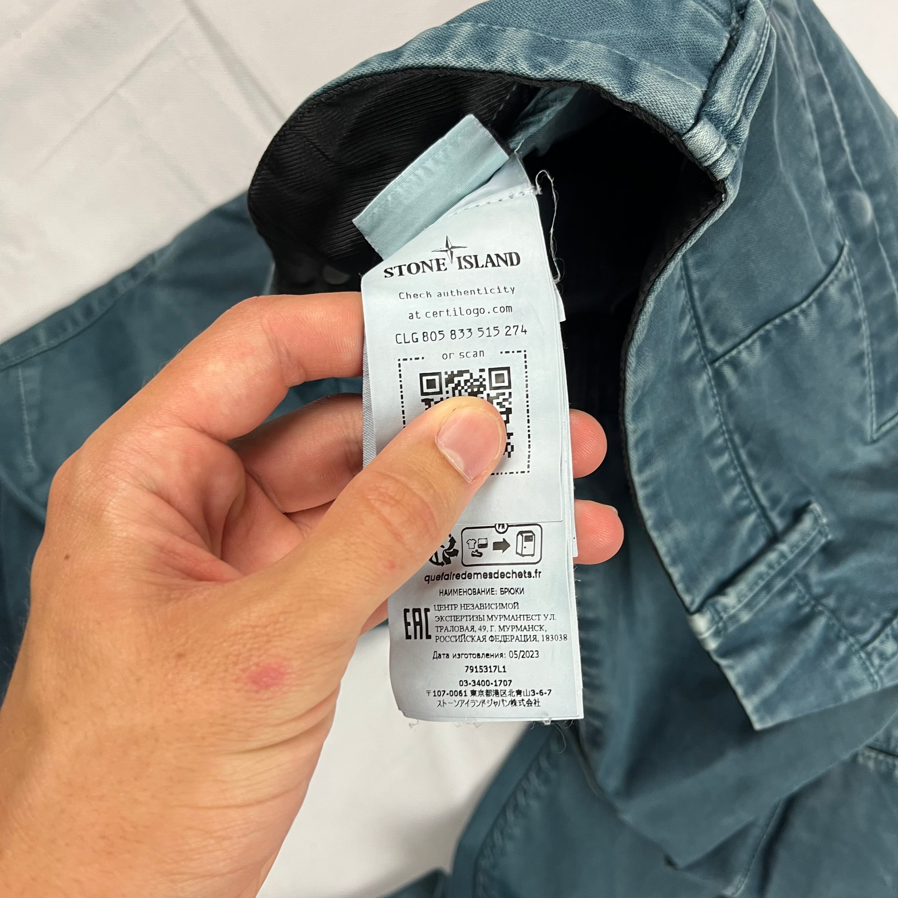 Pantalón Cargo Stone Island - Talla W29