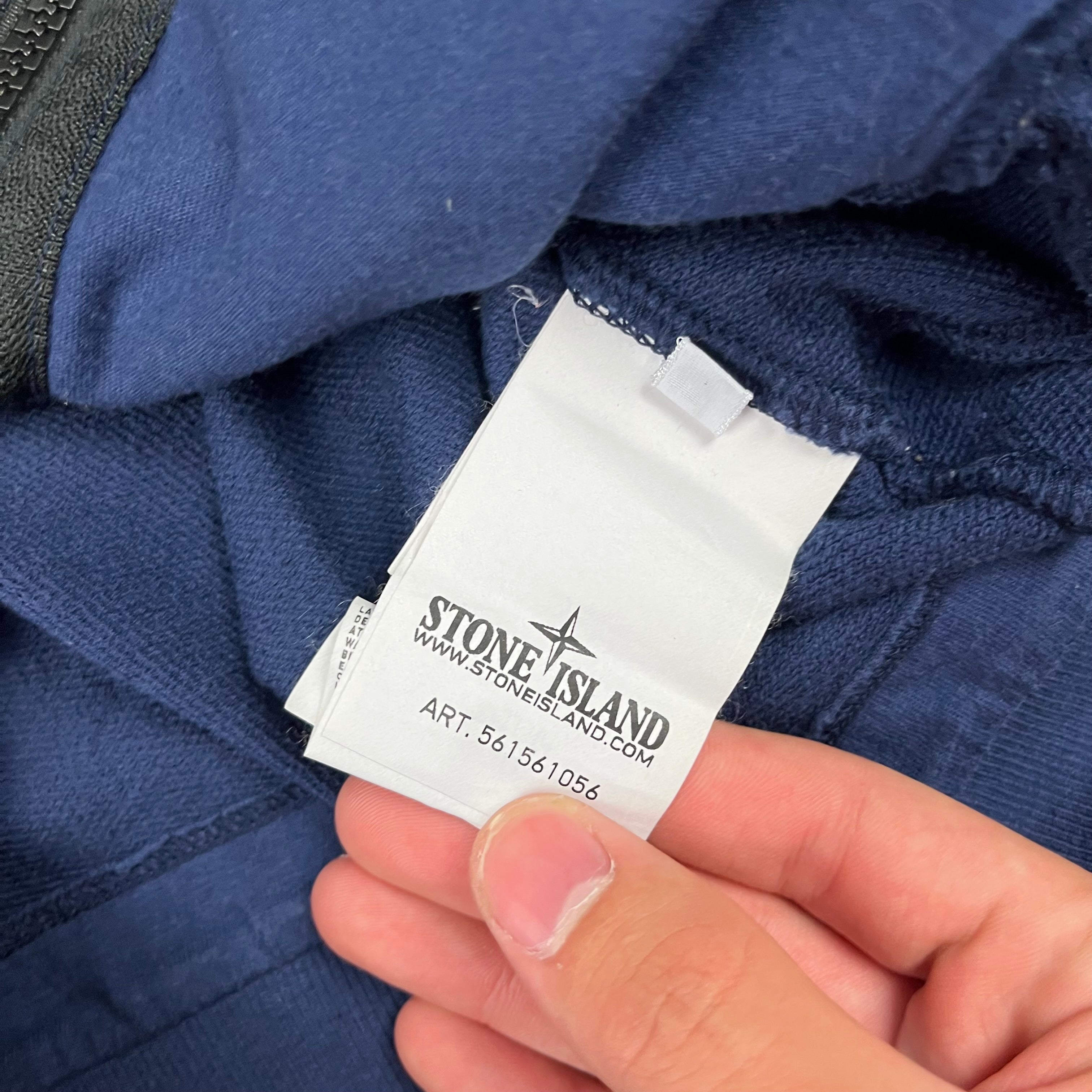 Sudadera Con Capucha y Cremallera Stone Island - Talla M