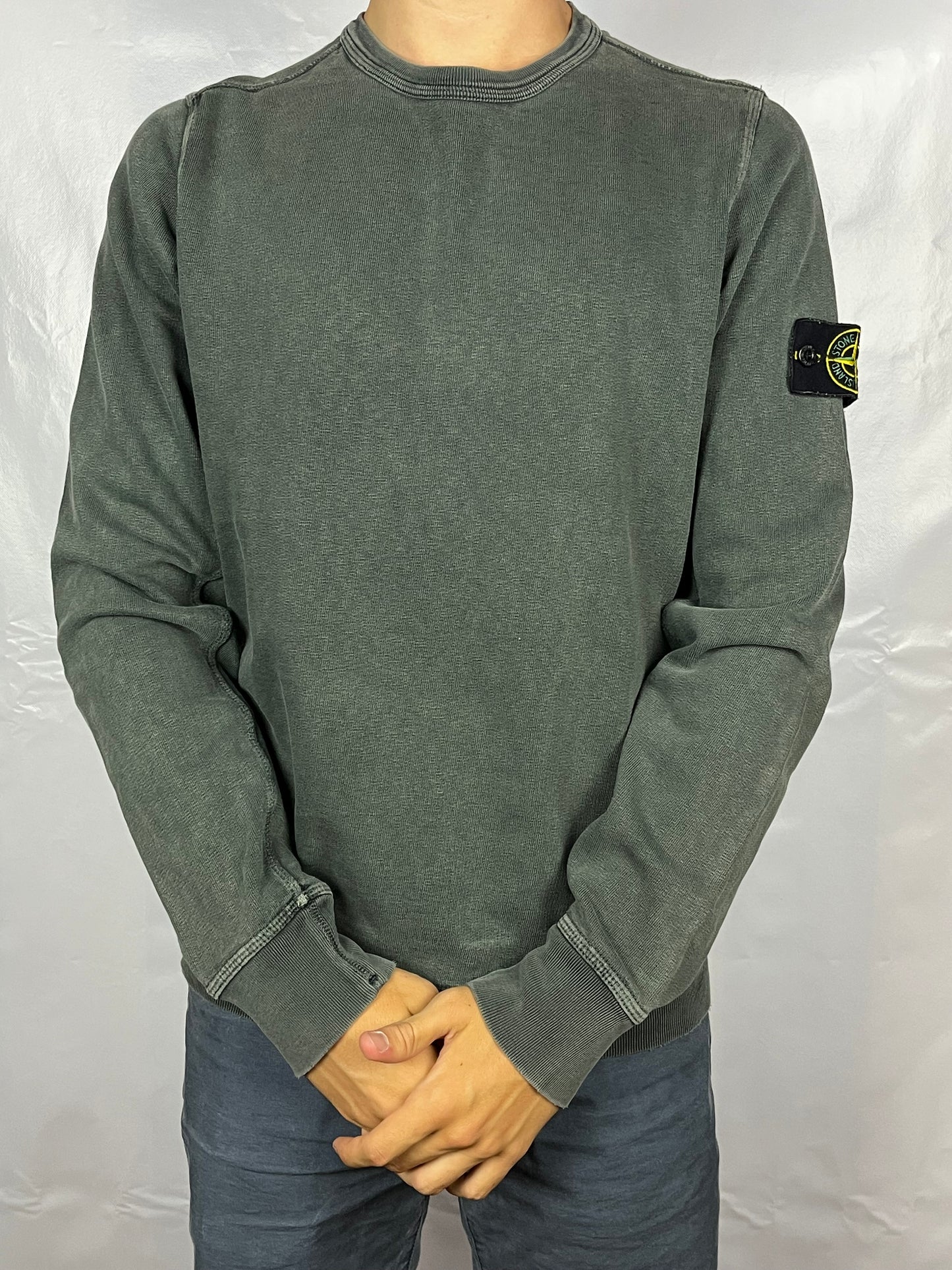 Sudadera sin Capucha Stone Island - Talla S