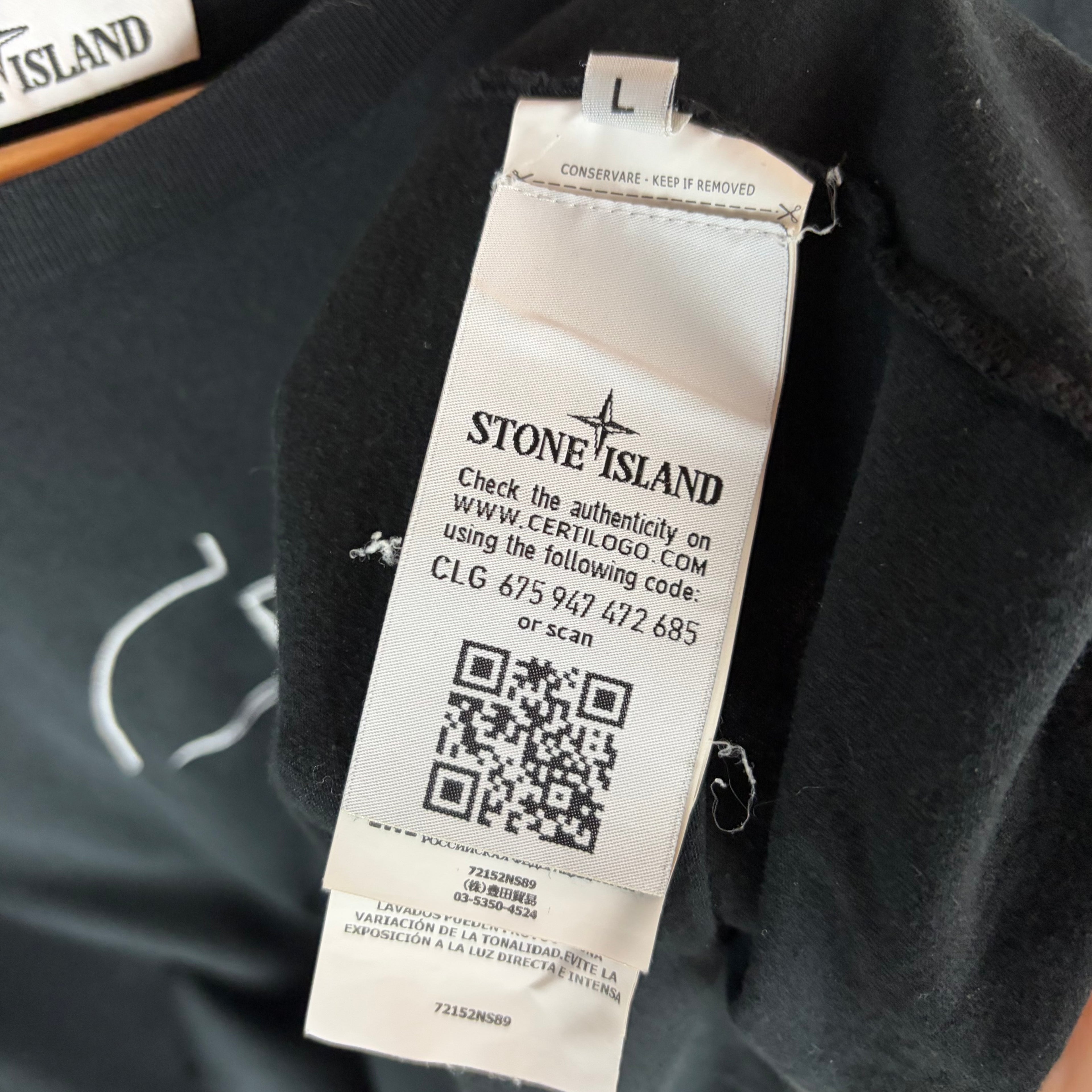 Camiseta Stone Island - Talla L