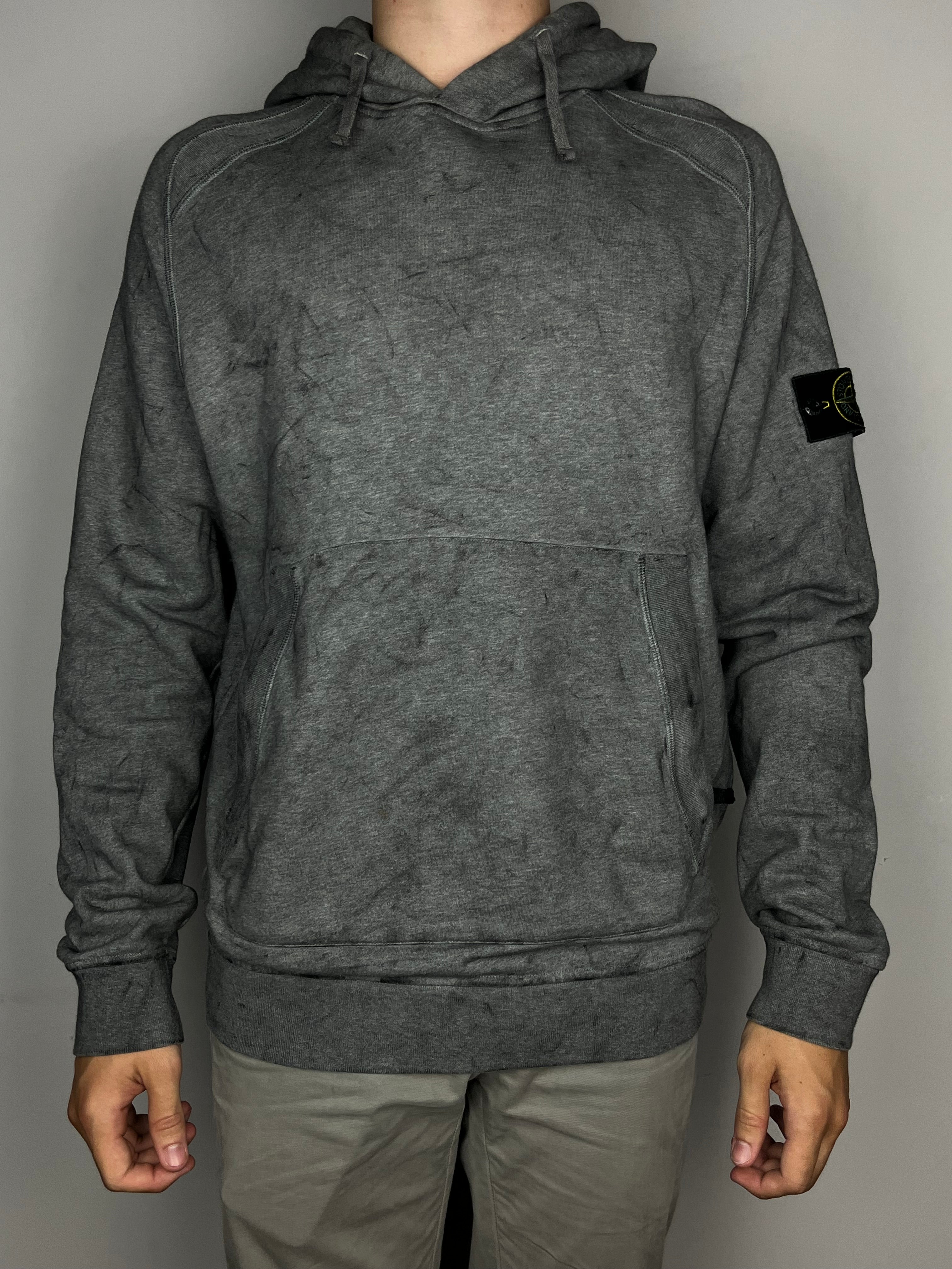 Sudadera con Capucha Efecto "Dyed"