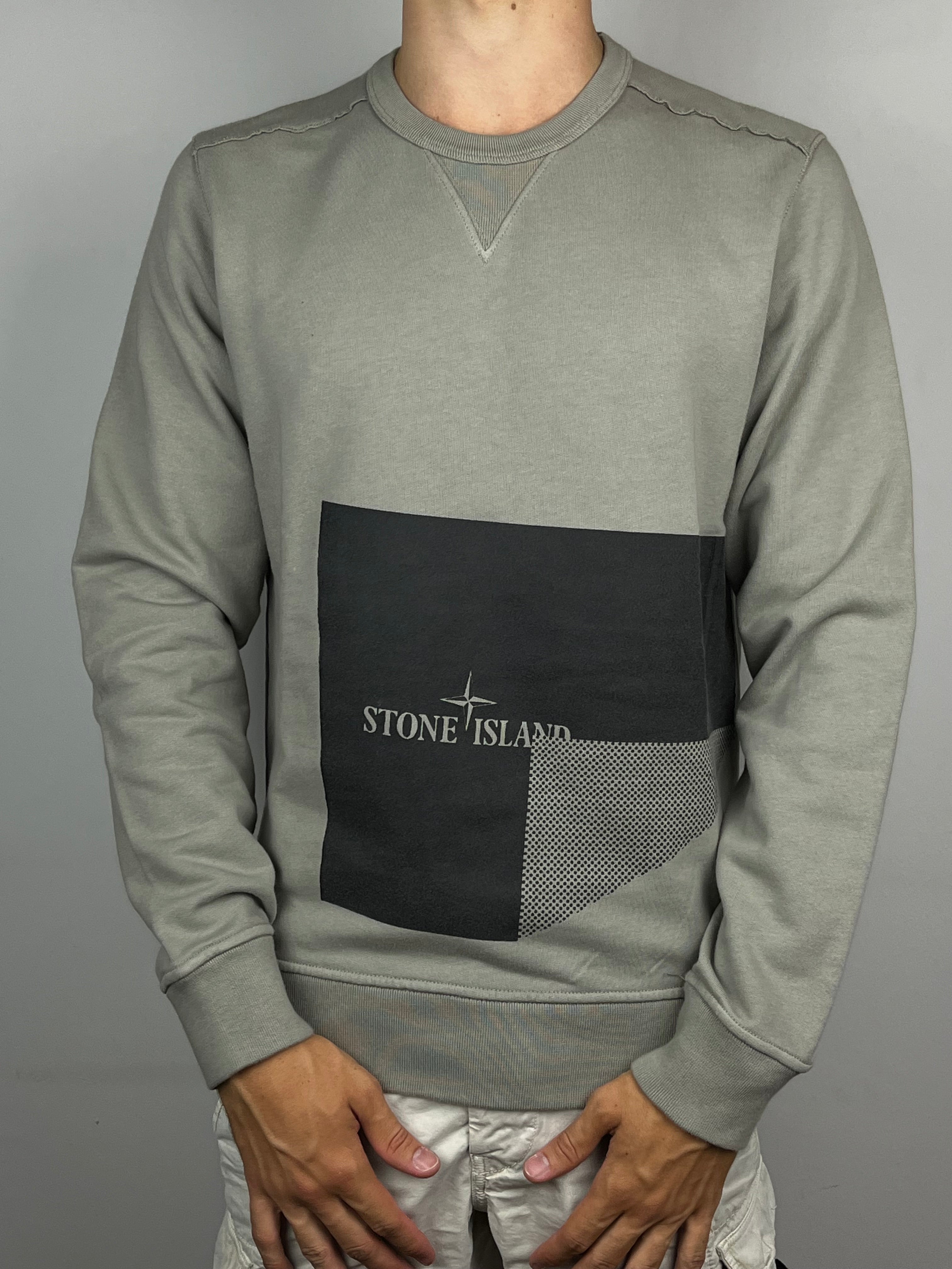 Sudadera sin Capucha Stone Island - Talla S