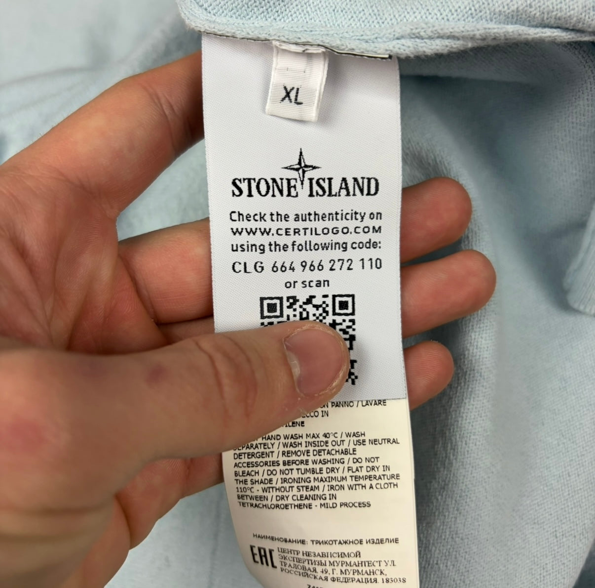 Jersey Stone Island - Talla XL