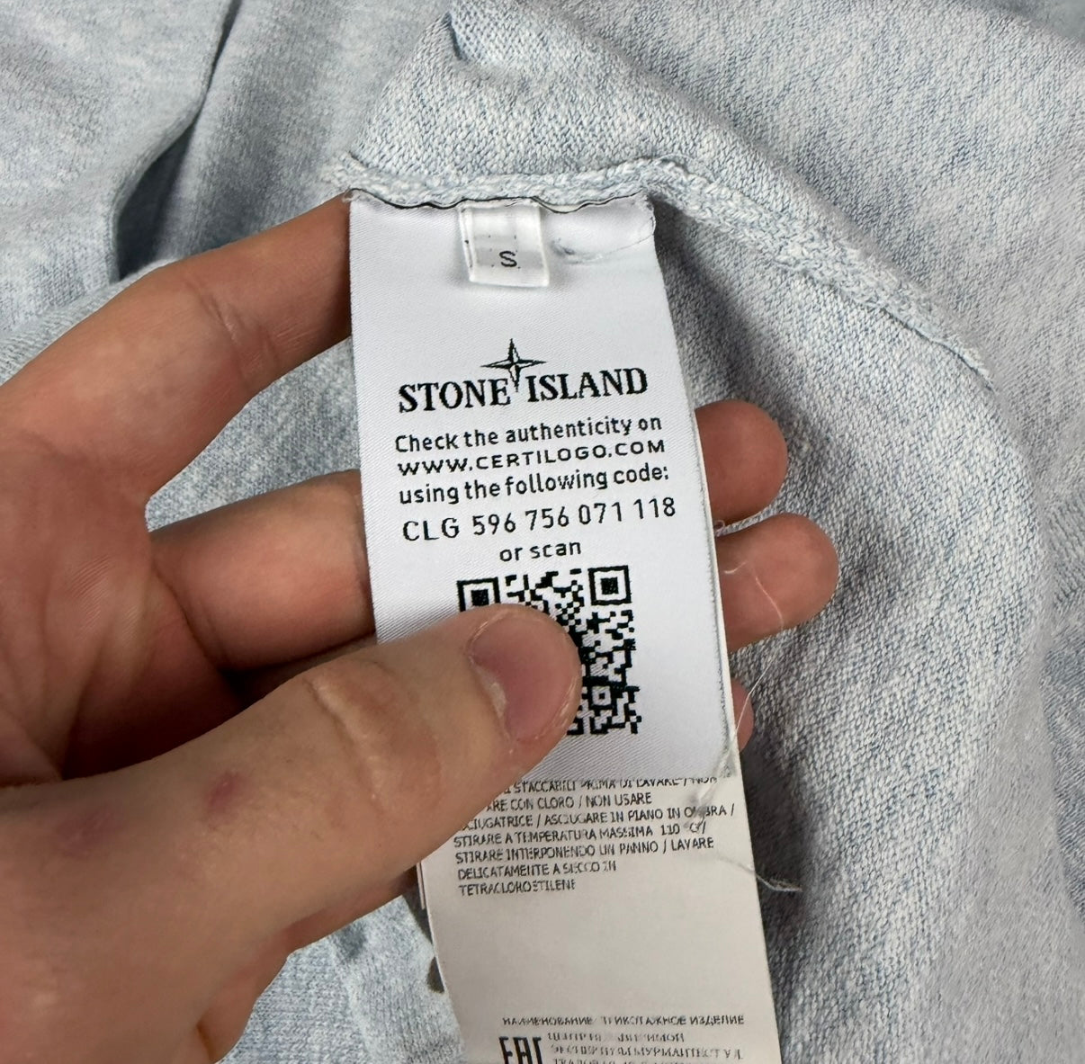 Jersey Stone Island - Talla S