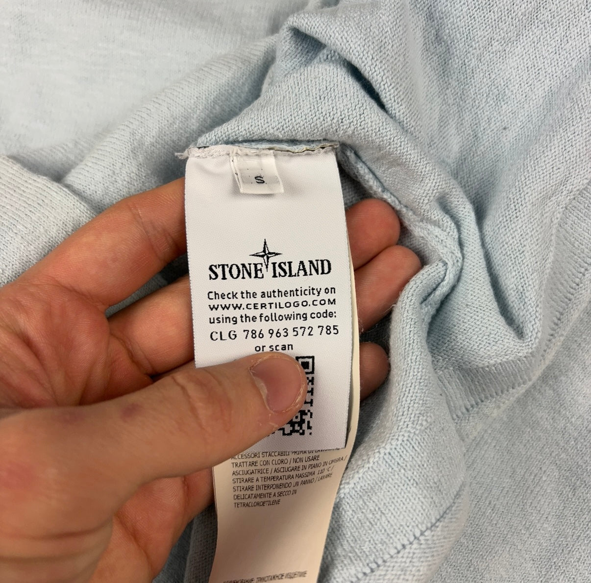 Jersey Stone Island - Talla S