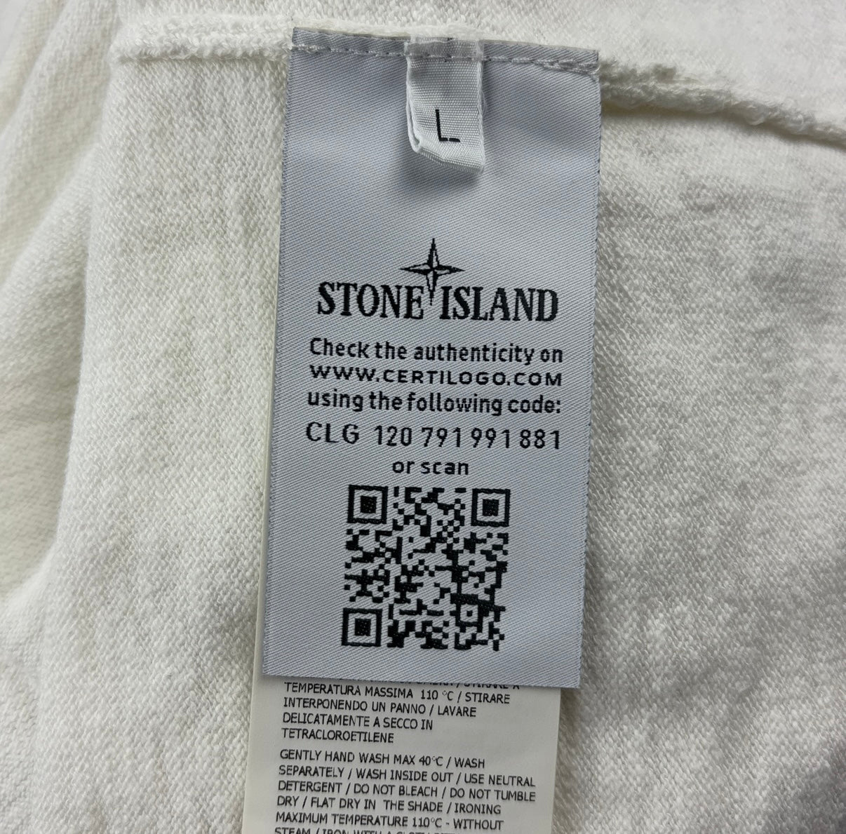 Jersey Stone Island - Talla L