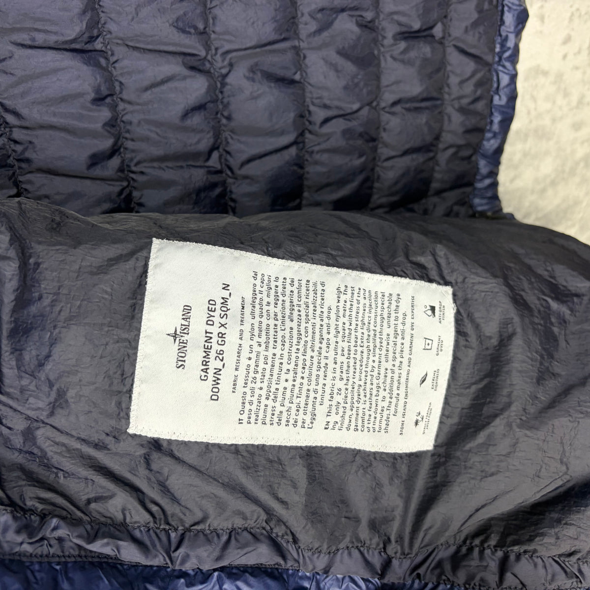 Abrigo Plumas Stone Island - Talla XL