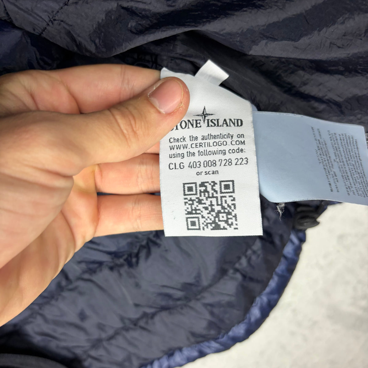 Abrigo Plumas Stone Island - Talla XL